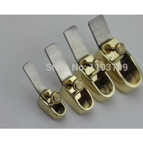 4 pcs various size Mini plane, violin woodworking tools, Copper Metal Strong and durable