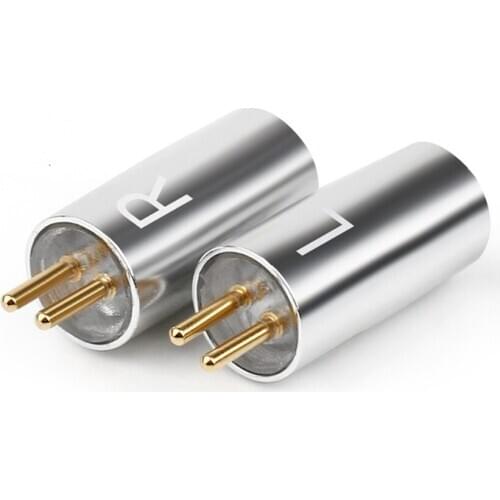 5Pairs 0.78mm Earphone Pin Male Jack For UE18 W4R UM3X Hifi Headphones 3.5mm Wire Hole Adapter Solder Audio Connector DIY