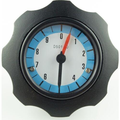 Aluminum Gravity handwheel position gauges positive drive indicator counter