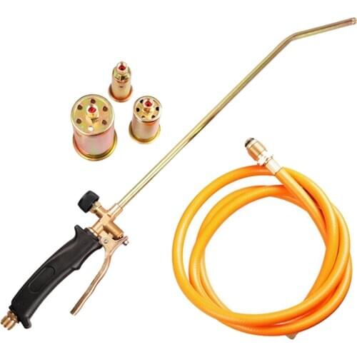 Propane Gas Welding Torch Killer Grass Shrub Garden Kill Burner Kit Propane Torch with 150cm Extension Hose