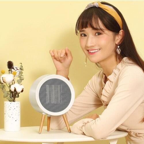 Small Desktop Heater Warm Winter 3- Gear Heater PTC Ceramic Heating Element