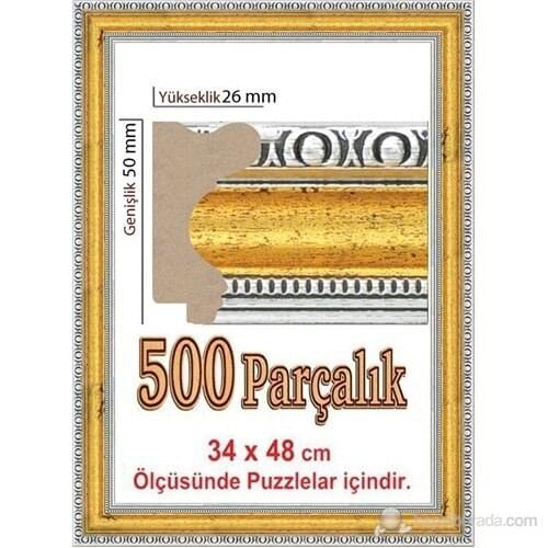 Heidi Polystyrene 500 Track Puzzle Frame 48X34 Cm