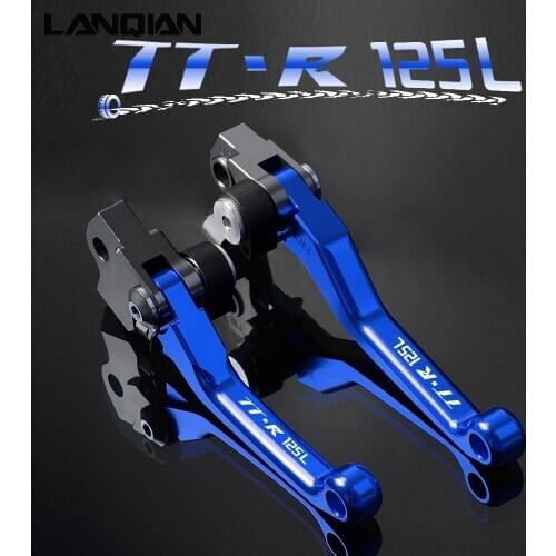 For Yamaha TTR 125 L Motorcycle Dirt Pit Bike Motocross Pivot Brake Clutch Levers TTR125L 2000-2017 2012 2013 2014 2015 2016