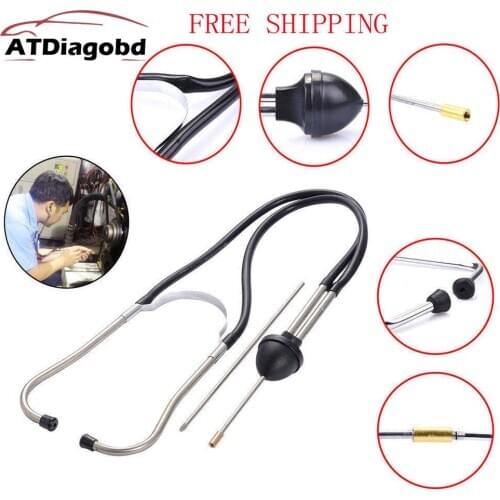 1PCS Professional Auto Stethoscope Car Engine Block Diagnostic Tool Cylinder Automotive Engine Hearing Tools For Car