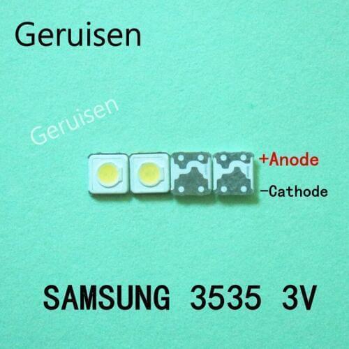 4000PCS SAMSUNG LED Backlight High Power 1W 3537 3535 100LM Cool white SPBWH1332S1BVC1BIB LCD Backlight for TV Application