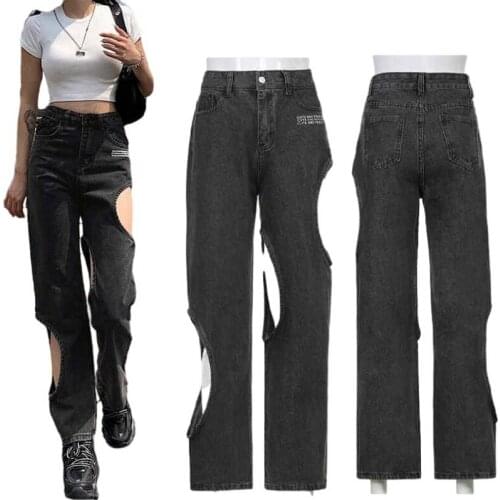 Женские высокие джинсы VXO China At AliExpress