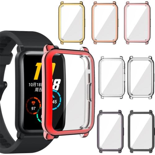 Protector Cover Case For Honor Watch ES Watch Case Soft TPU Protective Cover Shell Bumper Frame Case