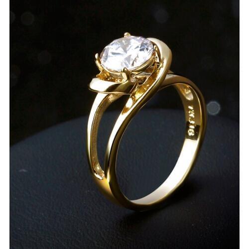 New Look stainless steel women Wedding rings Big Stone vintage rings Fashion Jewelry US size 5,6,7,8,9,10