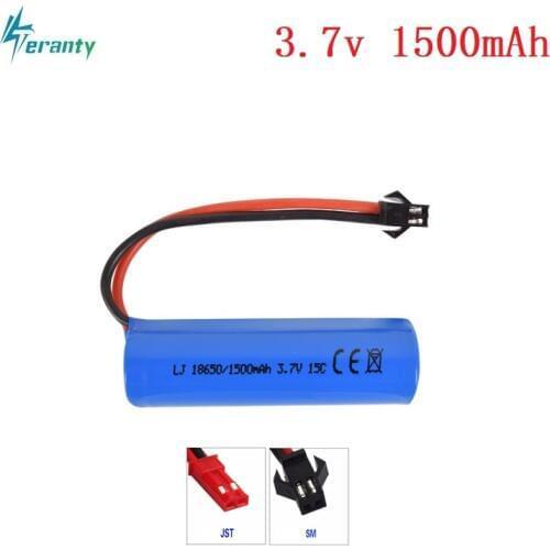 3.7V 1500mAh 15c Lipo Battery Remote Control Helicopter / Airplanes / Car Battery 3.7v 18650 Cylindrical Lipo Battery SM Plug
