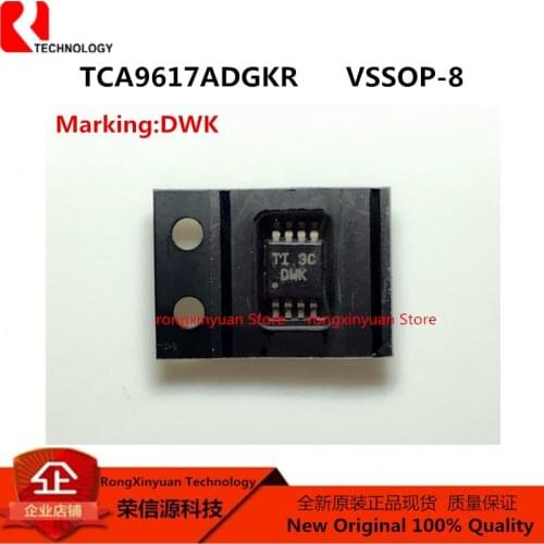 5 pcs TCA9617ADGKR Marking: DWK VSSOP8 TCA9617A TCA9617 LEVEL-TRANSLATING FM+ I2C BUS REPEATER 100% quality 100% new original
