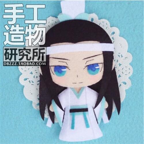 Anime Grandmaster of Demonic Cultivation Wuxian Wangji BL DIY Kits Plush Doll Toy Gifts