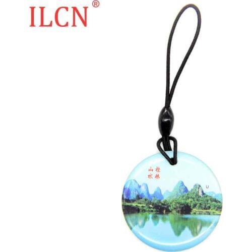 UID S50 1K 13.56Mhz Changeable NFC Card Rewritable Keychain Keyfob Key Tag Block 0 for Duplicator Token Tag Keyfob Fast Shipping