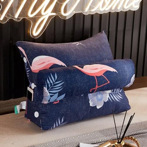 Home Decor Chair Cushion Bedside New Design Lumbar Pillow Bay Window Sofa Car Large Cushion with Zipper Washable Cute Pillow