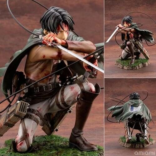 Anime Attack on Titan Cosplay Figure Alan Yeager Figure Three Ika Ackerman Action Figure Character Levi Ackerman Hero Toy Gift