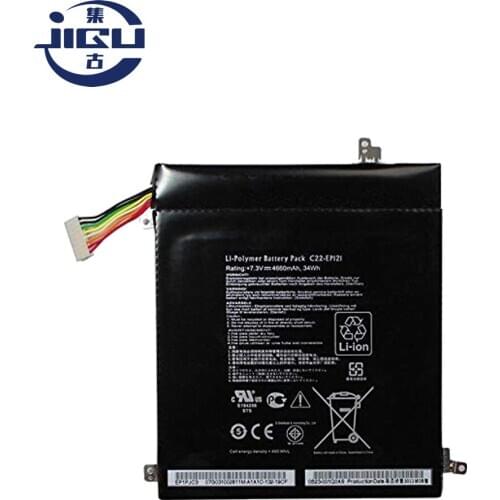 JIGU original C22-EP121 Laptop Battery For ASUS Eee Pad B121 Tablet PC Series C22-EP121 Slate EP121 7.3v 4600mah Free shipping