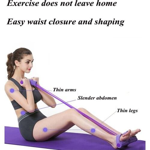 Multifunctional Stretcher Pulling Rope Suit Bouncing Pedal Stretching Fitness Equipment Yoga Belt Fitness Training Suit