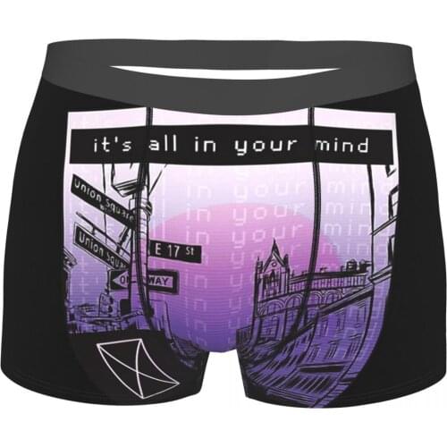 Its All In Your Mind The Matrix Neo Morpheus American Underpants Homme Panties Male Underwear Ventilate