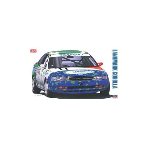 Hasegawa Plastic Assembly Car Model 1/24 Scale Landmark Toyota Corolla Adult Collection DIY Assembly Kit 20342