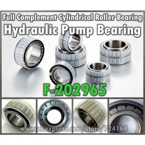 Full Complement Cylindrical Roller Bearing F-202965 38*60*26mm For Main Shaft Of Hydraulic pump Printing press machine bearing