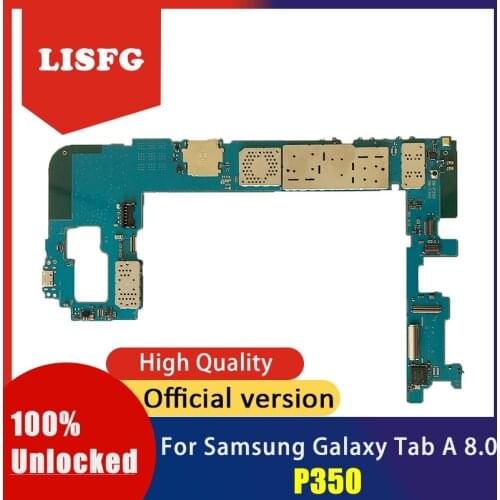 Unlocked For Samsung Galaxy Tab A 8.0 P350 P355 Motherboard,For Samsung Galaxy Tab A 8.0 P350 Logic Board Mainboard With chips