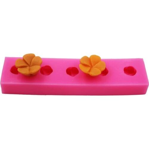 Flowers Silicone Fondant Molds Candy Chocolate Resin Molds Gum Paste Cake Decorating cake topper Mould