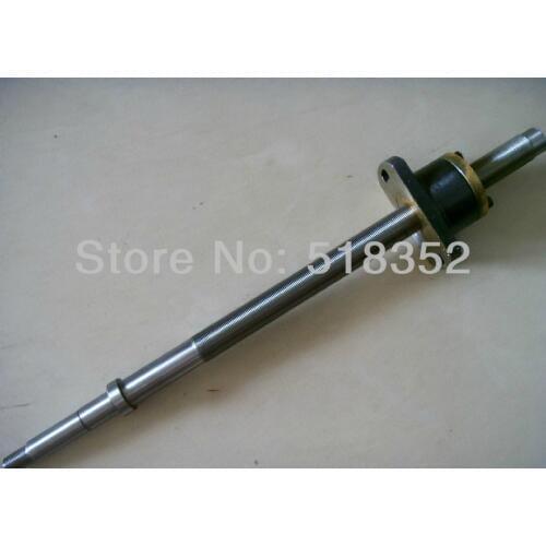 L400mm Screw Rod with Feed Screw Nut M18x 1mm Tooth Pitch Used for Changde Wire EDM Machines, EDM Spare Parts