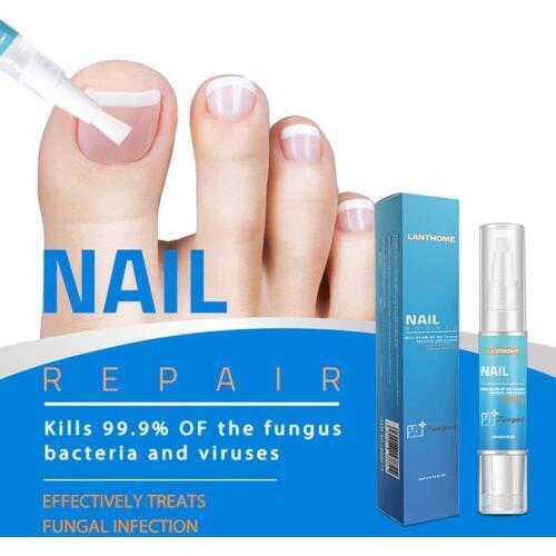 4ML Nail Repair Treatment Liquid Fungus Remover Protective Nail Pen Brush Nail Nourishing Brightening Hand Foot Care
