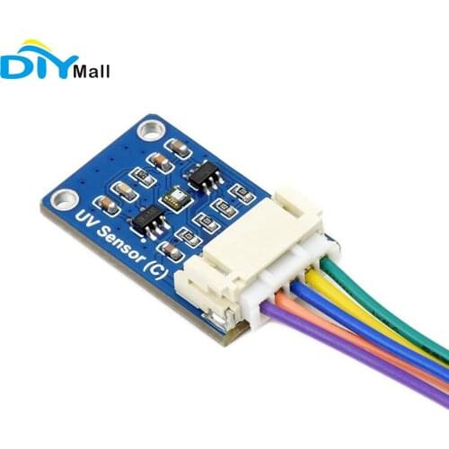 Waveshare Digital LTR390-UV Ultraviolet Sensor (C) LTR390-UV-01 Direct UV Index Light Intensity Value Output I2C Bus