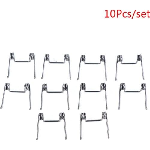 10Pcs Electric Push Scissors Hair Clipper Replacement Spring Coldless Clip 8148