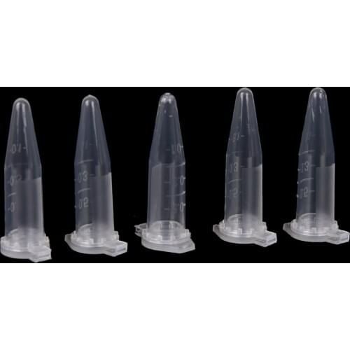 0.5 ML Centrifuge Vial Snap Cap Container for Laboratory Sample Specimen Lab Supplies 50pcs Clear Micro Plastic Test Tube