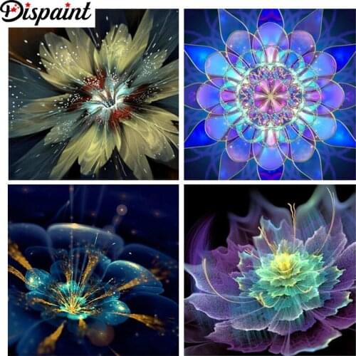 Dispaint Diy 5d Diamond Painting "Mandala landscape" Cross Stitch Square Round Diamond Embroidery Handwork Rhinestone Art