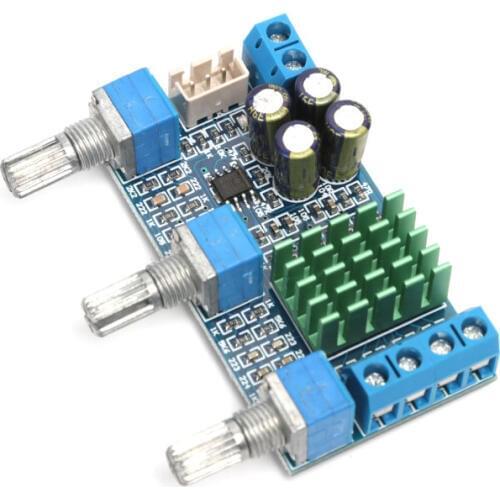 KYYSLB 50W+50W Dual Channel High Power Digital Amplifier Board with TPA3116 Tone Amplifier Board