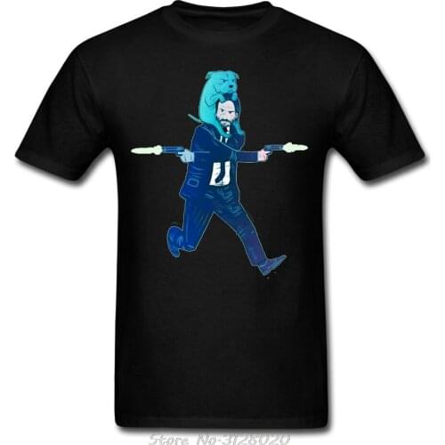 Hip Hop Graphic T-Shirt Men Class Funny Men Cotton Tshirt John Wick Hi-Street Casual Adult T Shirt Plus Size Young Boy Tees