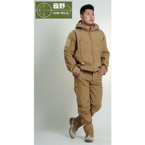 TAD Jackets winter jacket Men jacket waterproof windproof warm Stalker skin soft cb GRAY BK army green ACU CP sports jacket