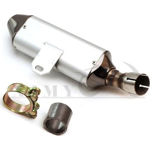 Motorcycle NEW Exhaust Muffler pipe For BBR Style Chinese KAYO BSE Apollo Pit Bike Dirt Bike 110cc 125cc