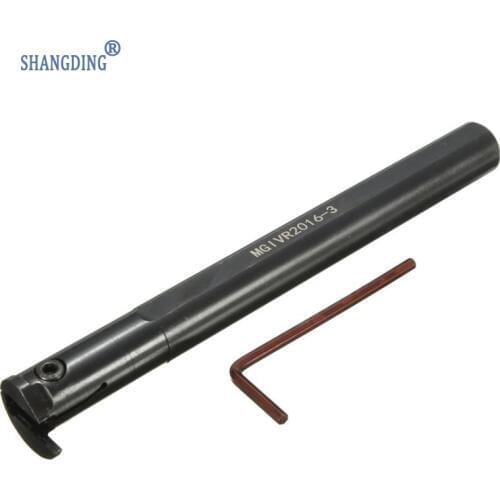 New MGIVR2016-3 16x160mm Partting Grooving Cut-Off Tool Boring Bar Internal Turning Tool CNC Tools For MGMN300 3mm Width Insert
