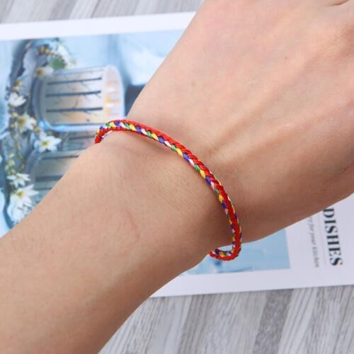 10PCS Handmade Braided Woven Friendship Red String Bracelet Dragon Boat Festival