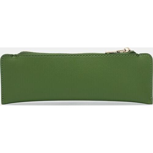 Pencil case simple ins personality college students high school students retro style art simple small fresh pure color