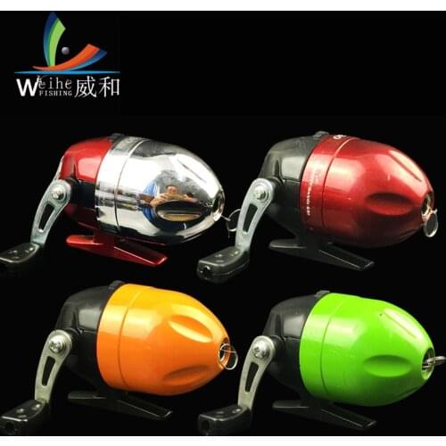 Toad Sweet Potato Shaped Spinning Wheel Built-In Fishing Closed Spherical Catapults Fish Spinning Reel