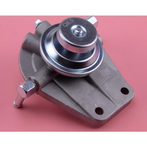Fuel Filter Lift Primer Pump Car Metal Silver fit for Nissan Patrol GU Y61 ZD30 TD42 16401VC10D