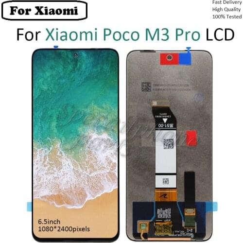 6.5inch For Xiaomi Poco M3 Pro 5G LCD Display Touch Panel Screen digitizer Poco M3 Pro 4G Pantalla