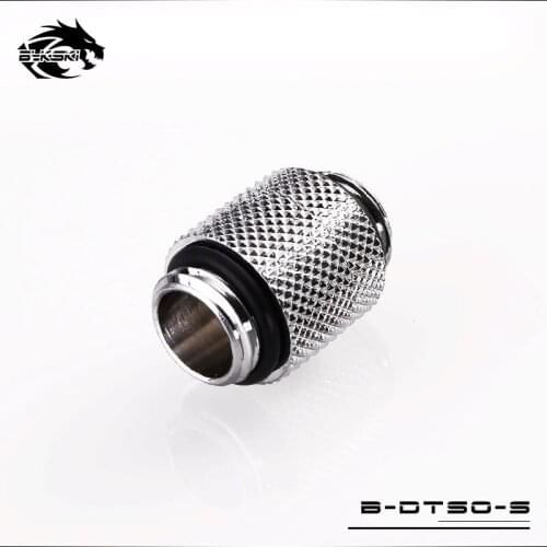 BYKSKI G1/4" Male to Male 360 degree Rotary Connectors / Extender fitting Computer Accessories M to M Fittings B-DTSO-S