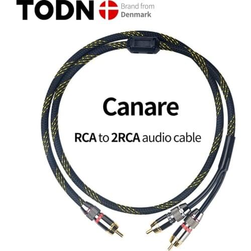 CANARE HIFI Pair RCA Stereo High-Performance Premium Audio Interconnect
