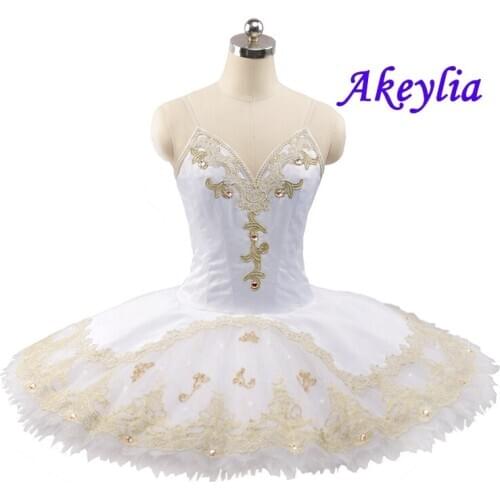 No elasticity Down Classical Ballet Tutu Professional for women Paquita pancake Tutu platter Ballet performance Tutu JN0154