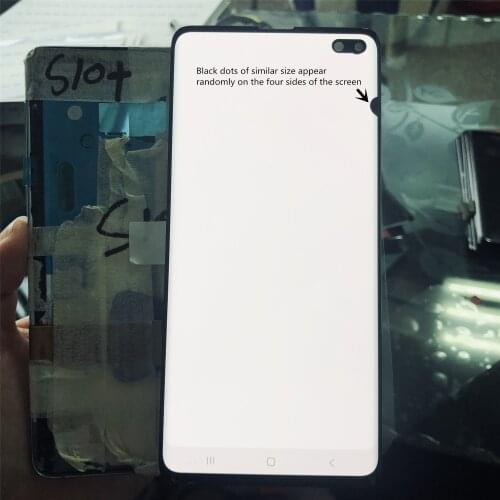 2960x1440 Original AMOLED 6.4"LCD For SAMSUNG Galaxy S10+ SM-G9750 G975F Display Touch Screen Digitizer With a spot Replacement