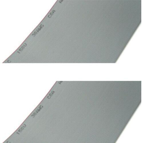 5Meters 0.635mm Pitch Flat Ribbon Cable Wire For 1.27mm FC IDC Box Header Connector 30P 34P 36P