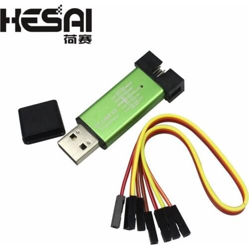 ST LINK Stlink ST-Link V2 Mini STM8 STM32 Simulator Download Programmer Programming with Cover