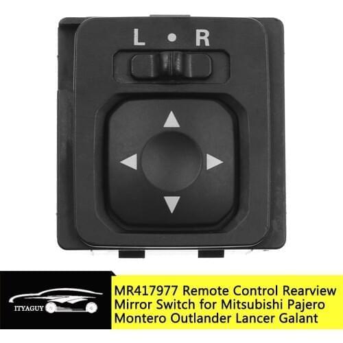 MR417977 Remote Control Rearview Mirror Switch For Mitsubishi Mirage Space Star Lancer Outlander ASX Montero IO Pajero Montero