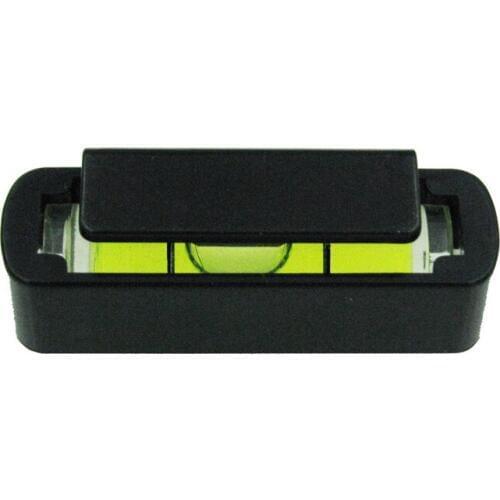 QASE Spirit level bubble LCD TV Rack Level Plastic bubble level Black Color