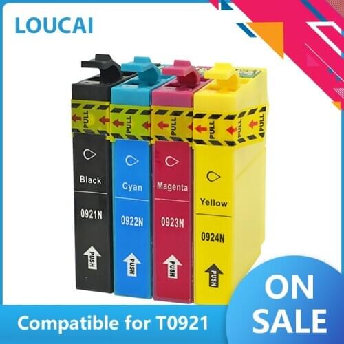 T0921N Compatible Ink Cartridge for Epson T0921 92N Ink For Epson Stylus CX4300 TX117 T26 T27 TX106 TX119 TX109 C91 Printer